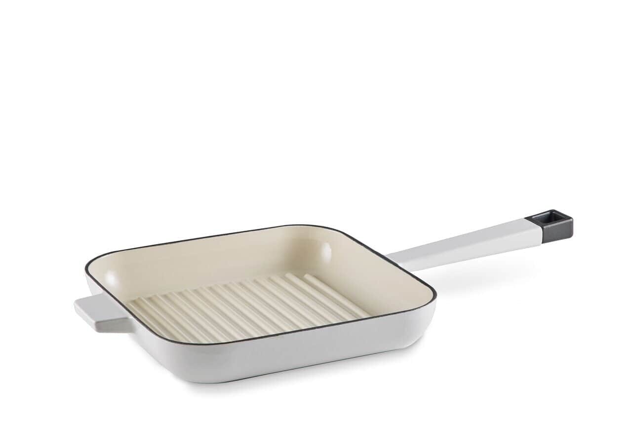 5106 grillpan 25x25 cm wit