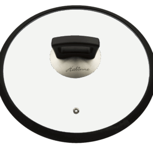 HABONNE glasdeksel 24 cm met siliconen accessoires